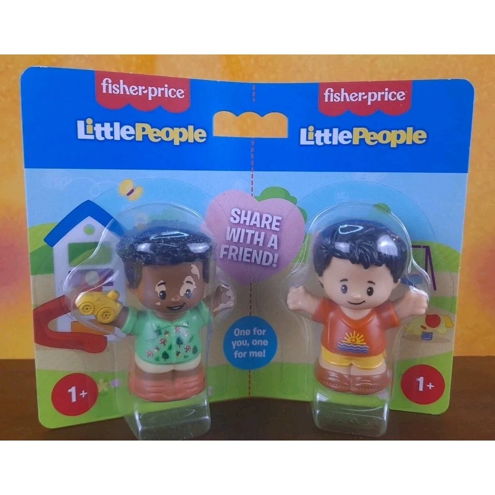 Fisher Price Little People Share  With A Friend 2 Pack Playground Boys Bent Pack